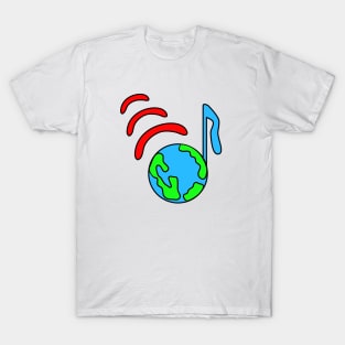 Music in the world T-Shirt